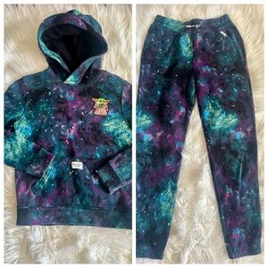 S O L D!!!!!Abercrombie Kids Cosmic Creature Hoodie and sweatpants set